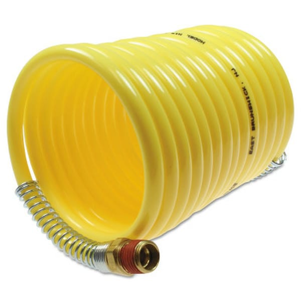 Nylon Coil 3/8" ID x 12 ' 3/8" BSPT Swivel